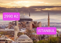 Levné letenky Praha - Istanbul a zpět za 2990 Kč