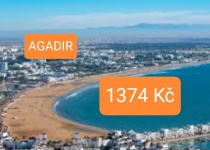 Levné letenky Vídeň - Agadir a zpět za 1374 Kč