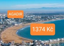 Levné letenky Vídeň - Agadir a zpět za 1374 Kč