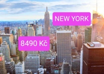 Levné letenky Vídeň - New York a zpět za 8490 Kč