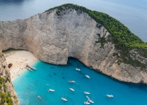 Levné letenky Vídeň Zakynthos a zpět 1852 Kč