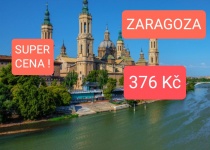 Levné letenky Vídeň - Zaragoza a zpět za 376 Kč