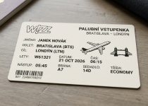 Příme letenky z Bratislavy do Londýna tam i zpět za 2100 Kč