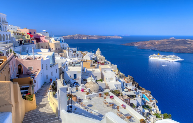 santorini foto
