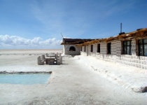 Solná pláň Salar de Uyuni v Bolívii