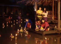 Festival Loi Krathong v Thajsku