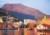 Bergen – historické město v Norsku