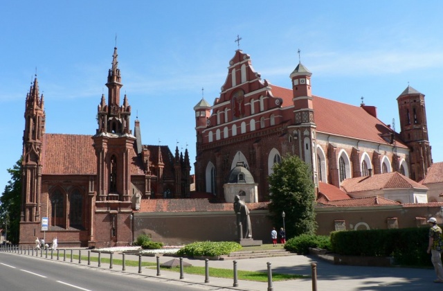 Kostel Vilnius sv. Anny
