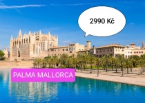 Levné letenky Praha - Palma Mallorca a zpět za 2990 Kč